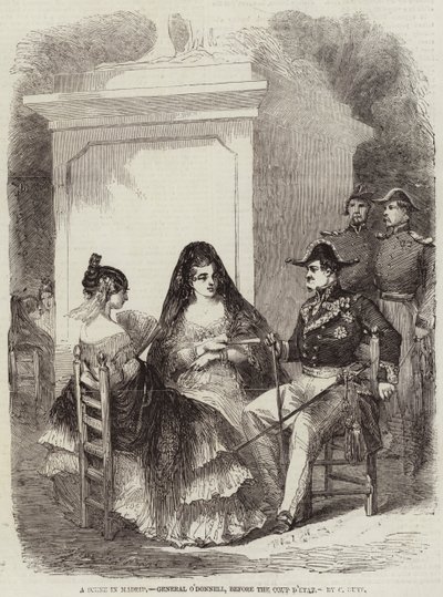 Eine Szene in Madrid, General O